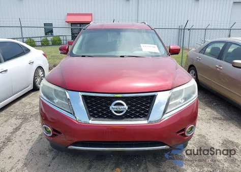 2013 Nissan Pathfinder Platinum z USA, uszkodzony, nr VIN 5N1AR2MNXDC659618